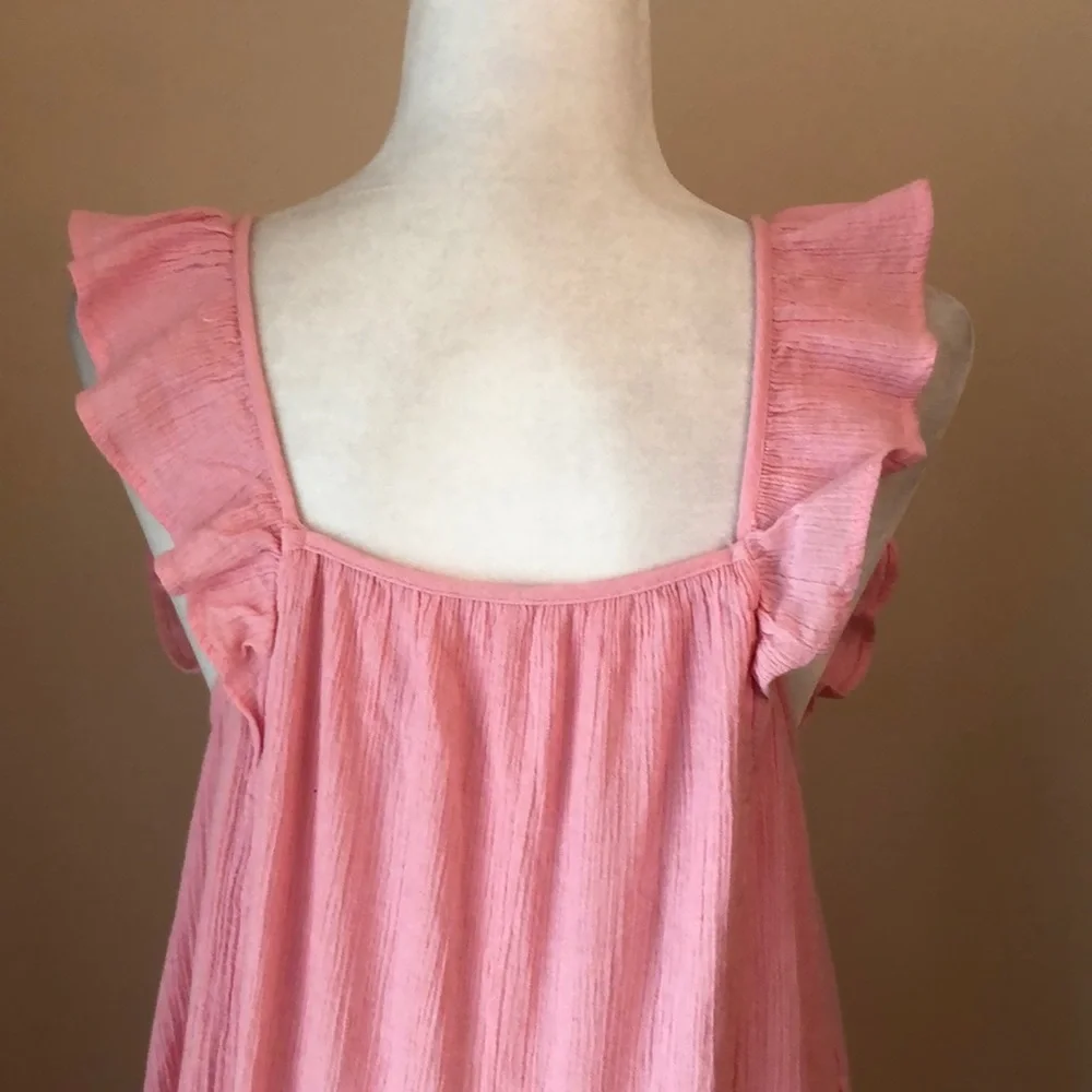 Free People Caught In Motion Maxi Dress Pink - Picture 9 of 15